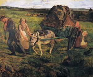Transportando césped del musgo de Thomas Wade
